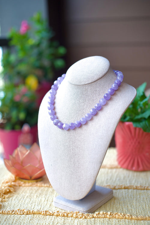 Amethyst Gemstone Necklace // One of a Kind