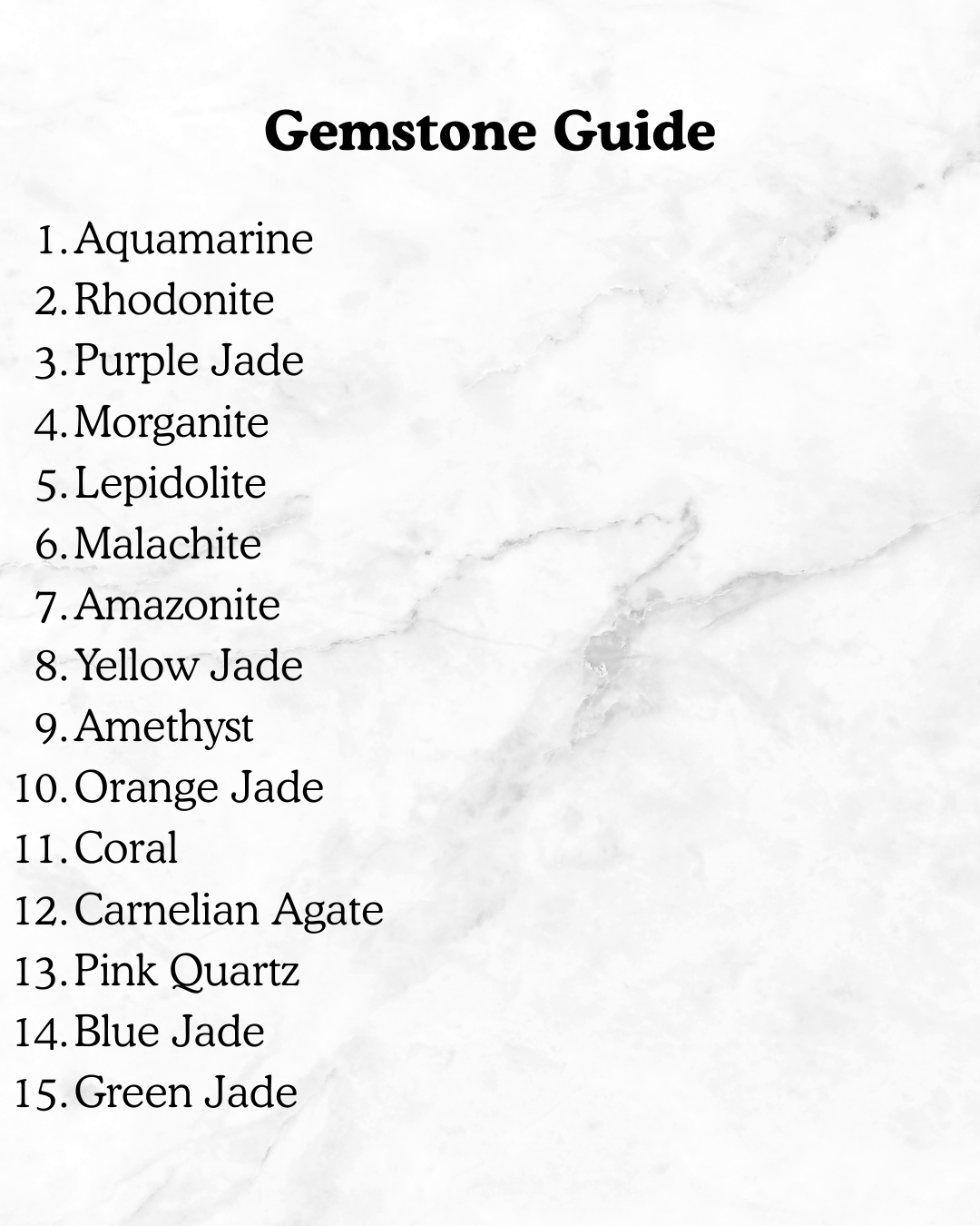 Gemstone Huggie Hoop Earrings