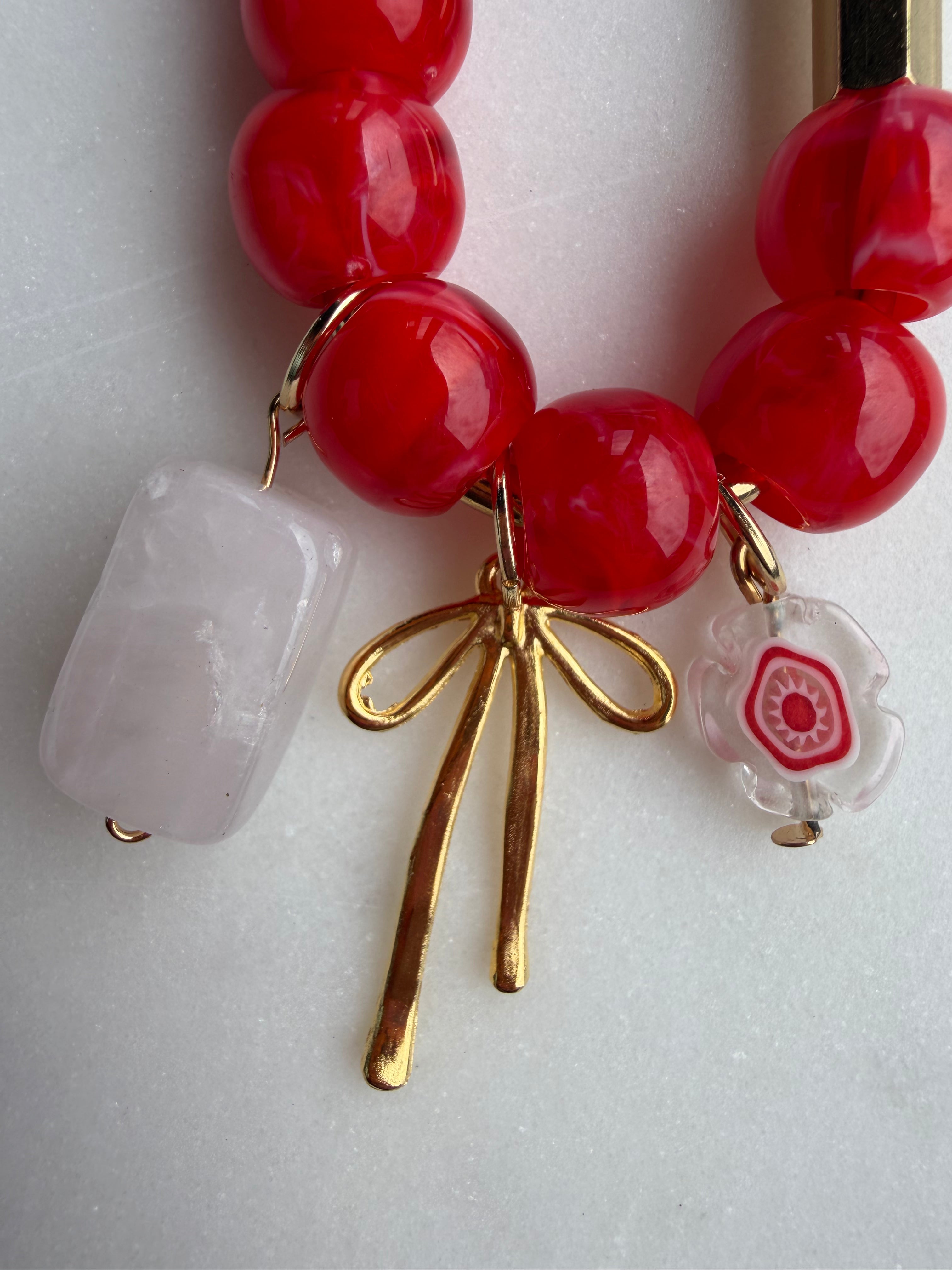 Poppy Bag Charm