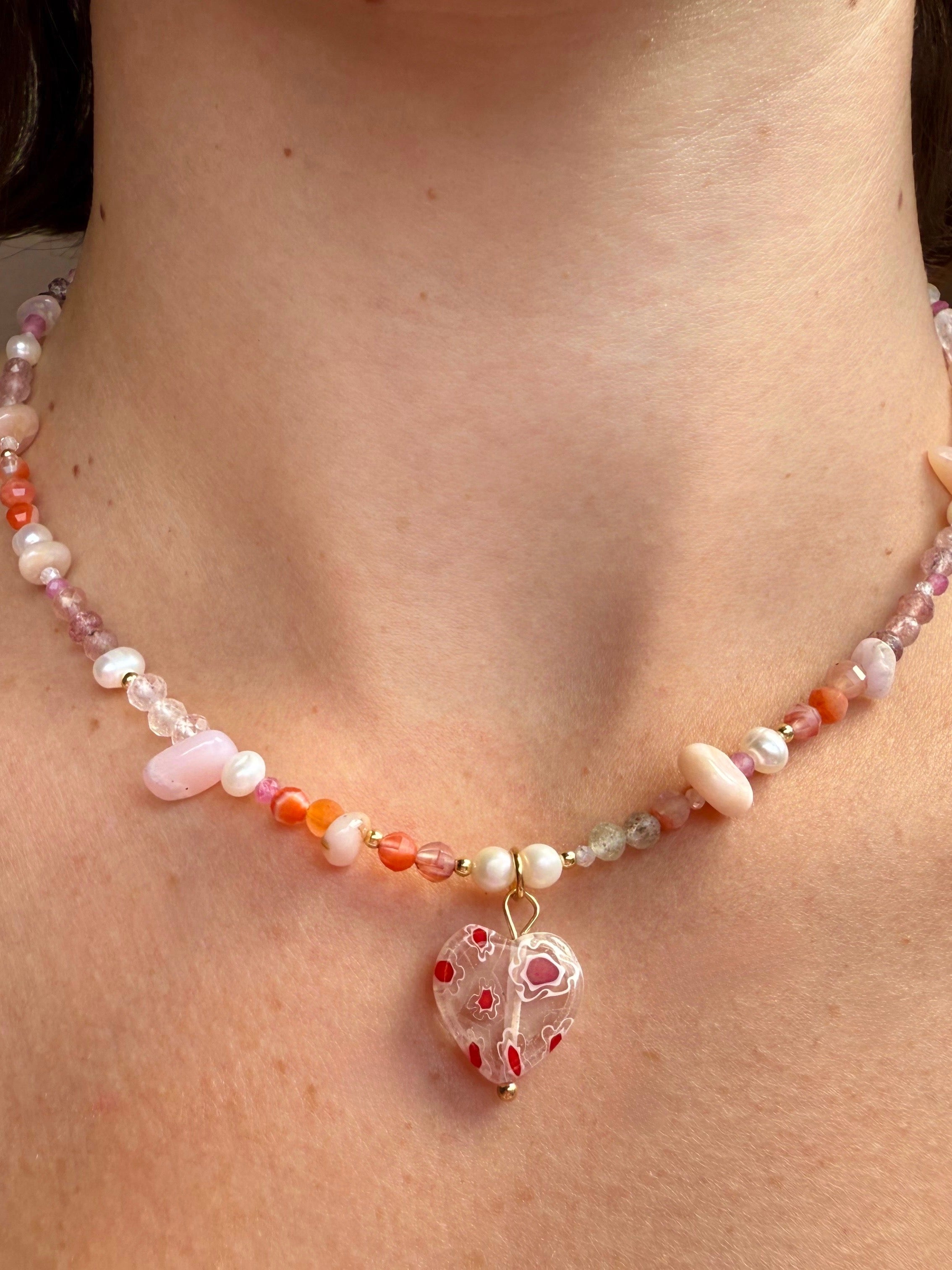 The Sunset Canyon Gemstone Necklace