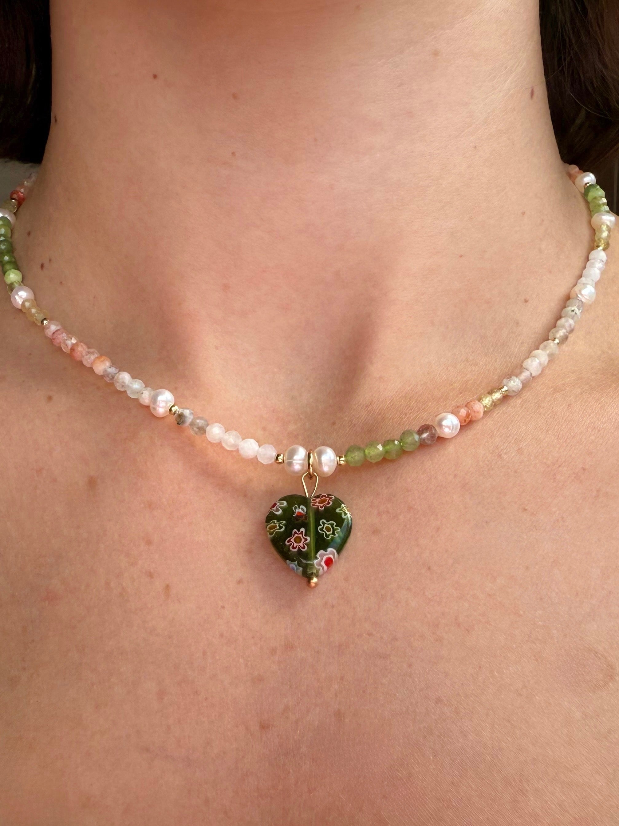 The Meadow Gemstone Necklace