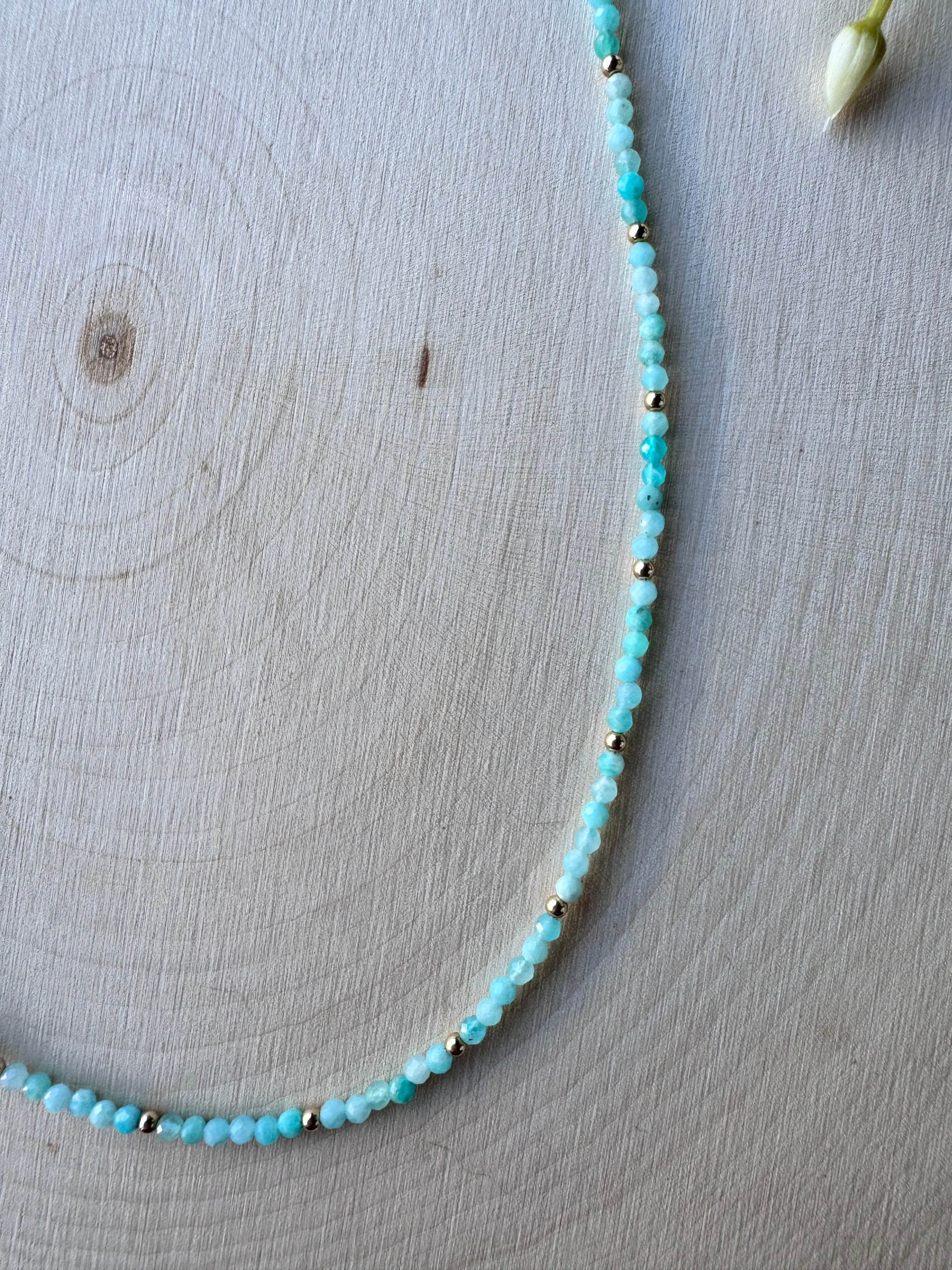 The Caribbean Sea Gemstone Necklace