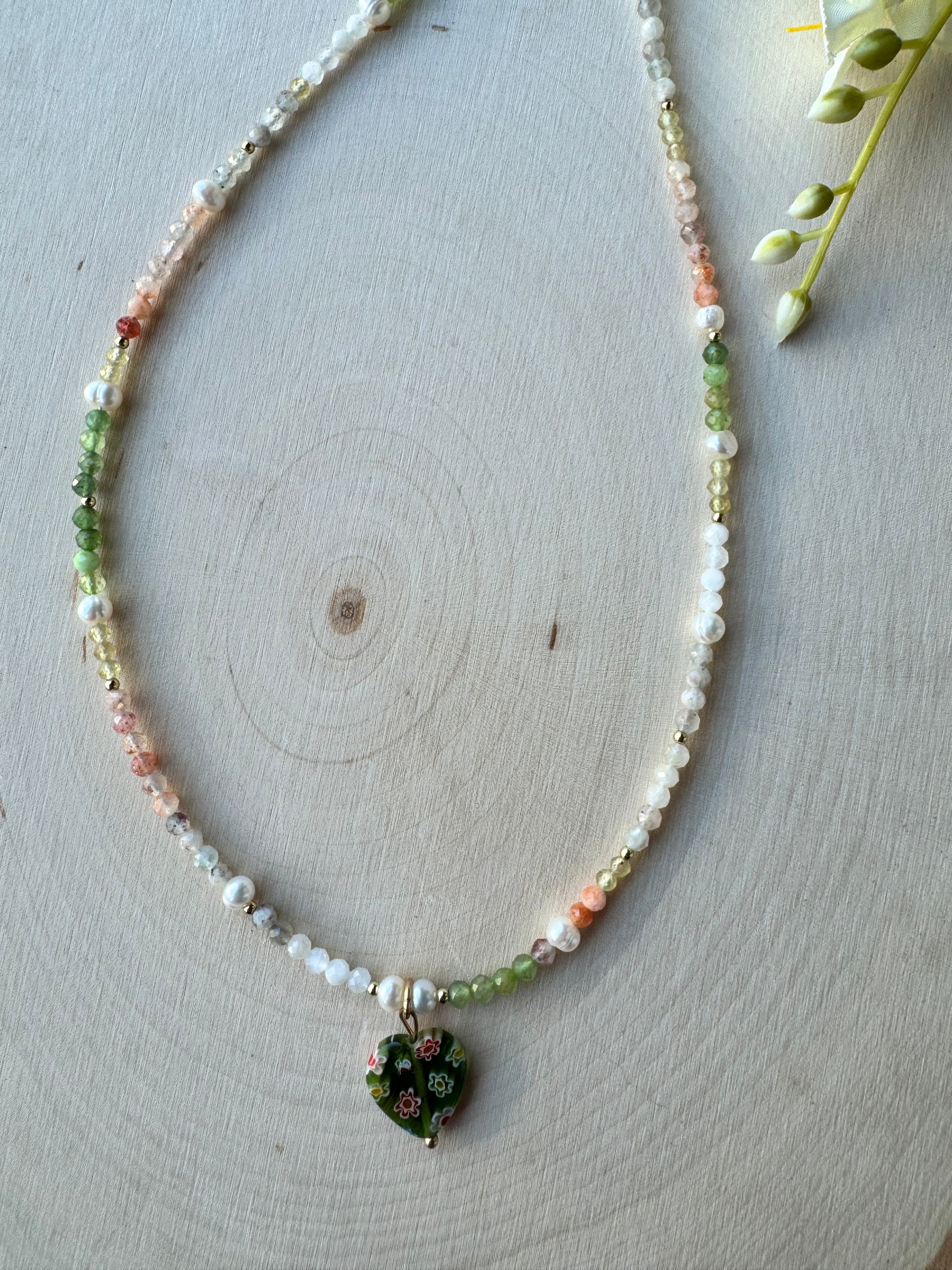 The Meadow Gemstone Necklace
