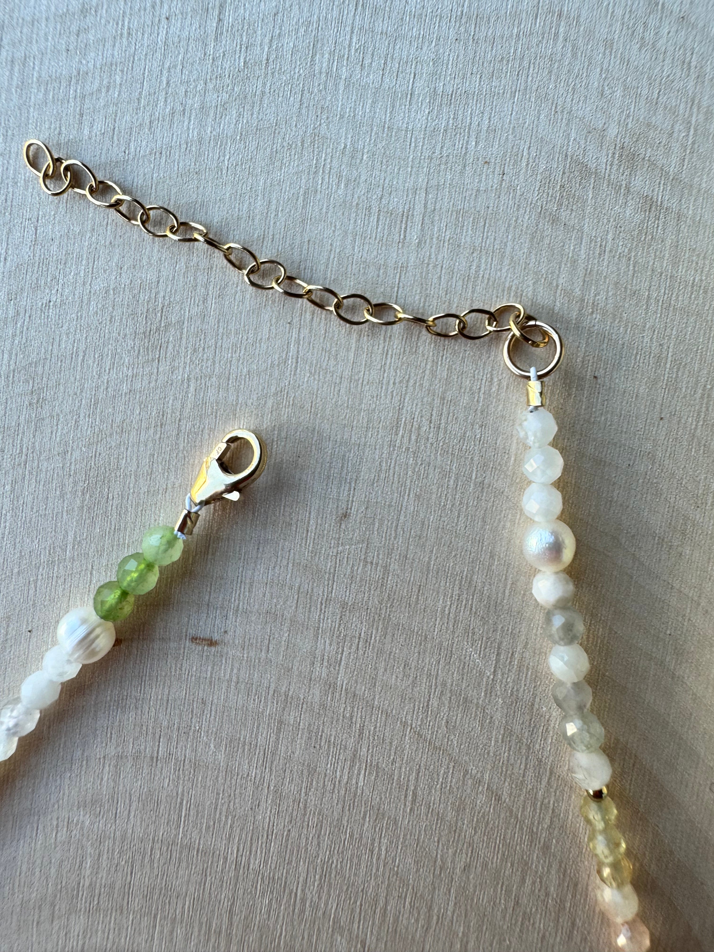 The Meadow Gemstone Necklace