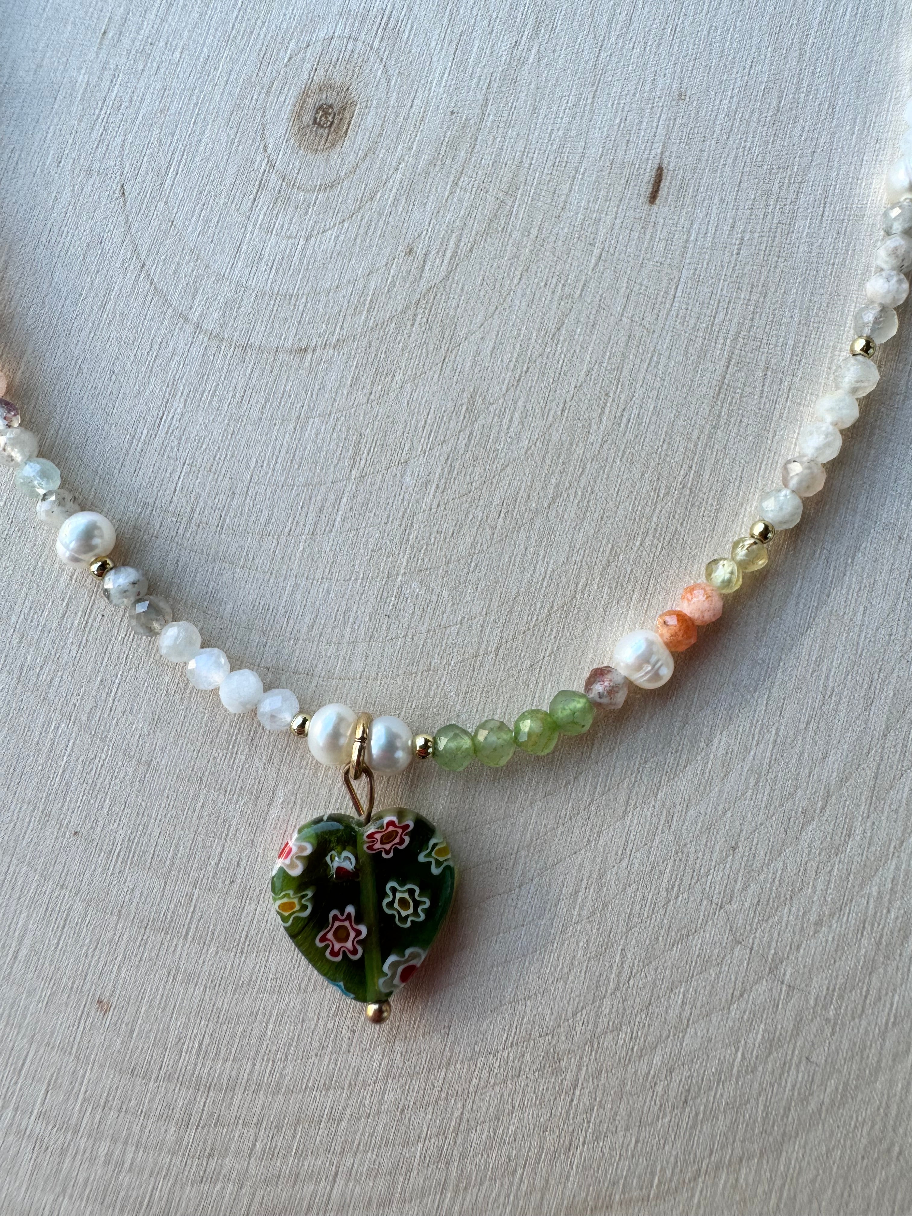 The Meadow Gemstone Necklace