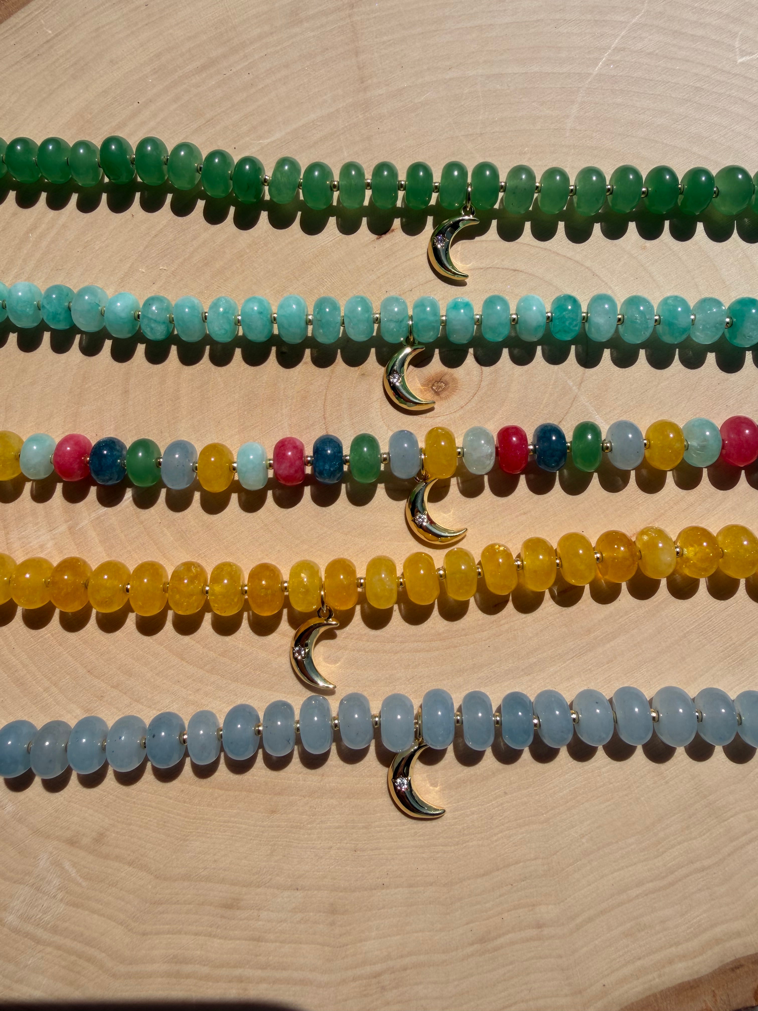 The Luna Gemstone Necklace