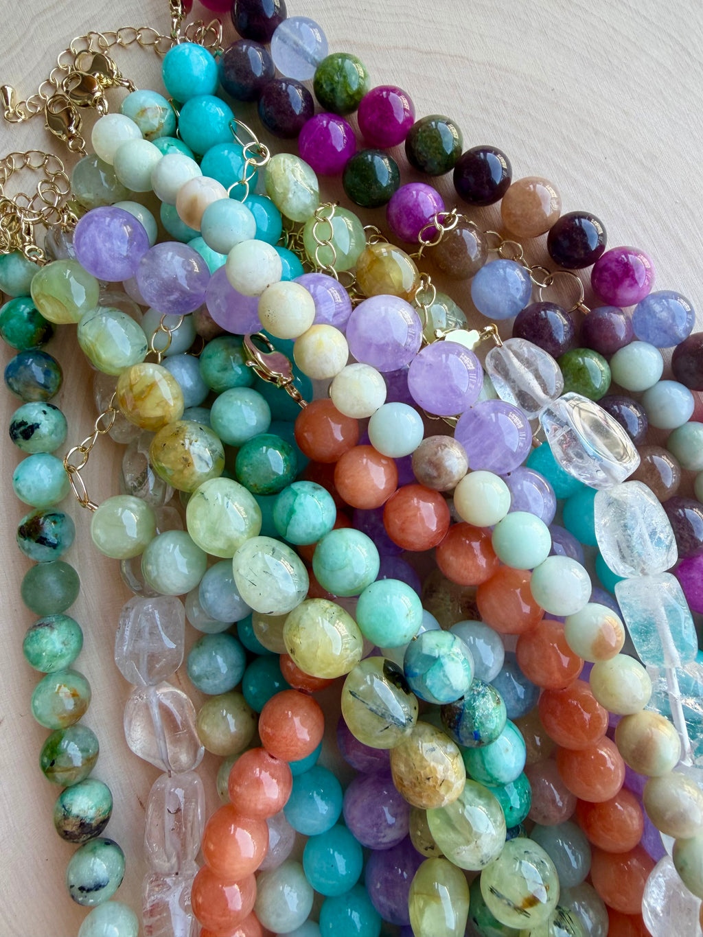 Amazonite Gemstone Necklace // One of a Kind