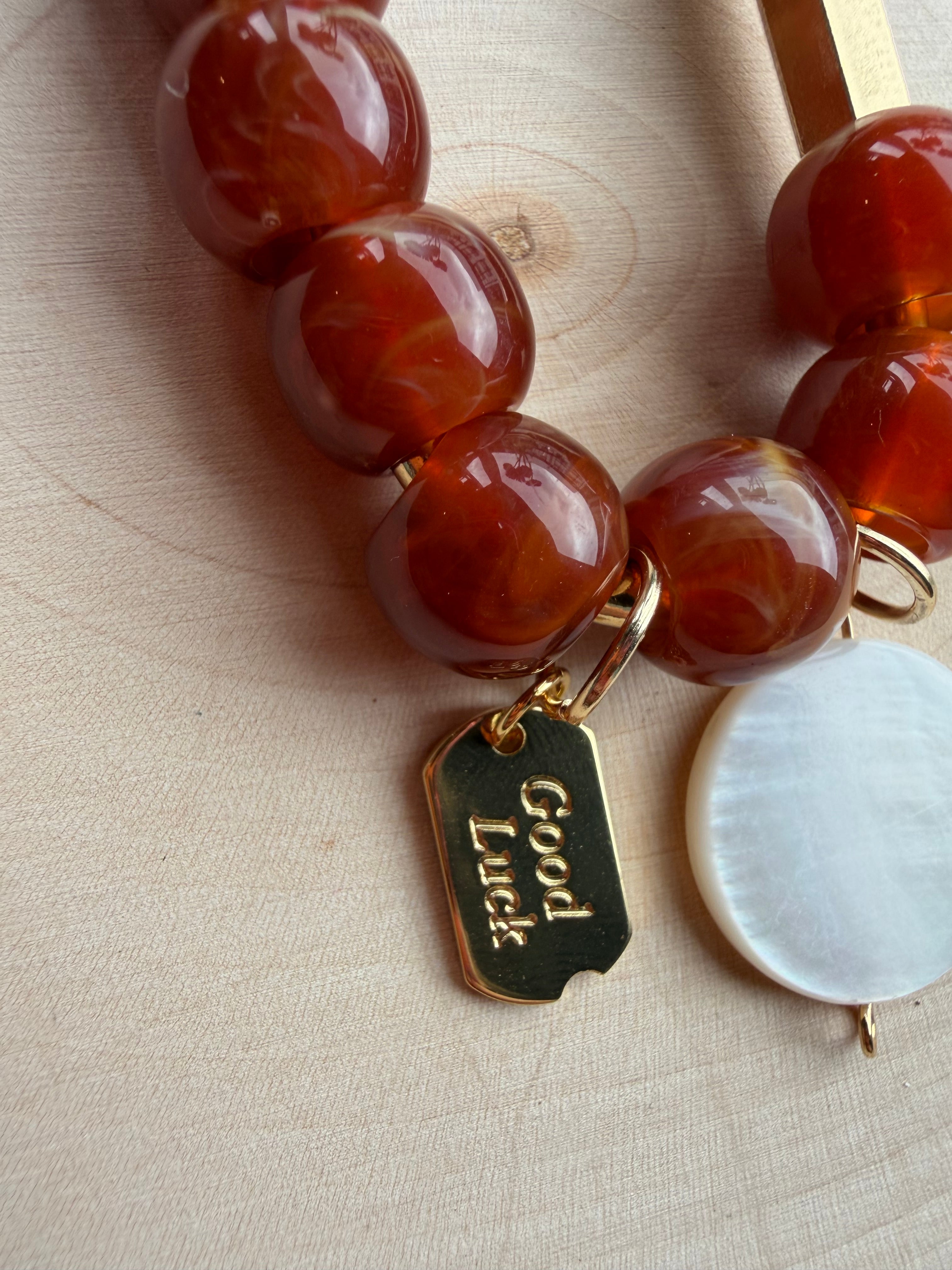 Good Luck Babe Bag Charm