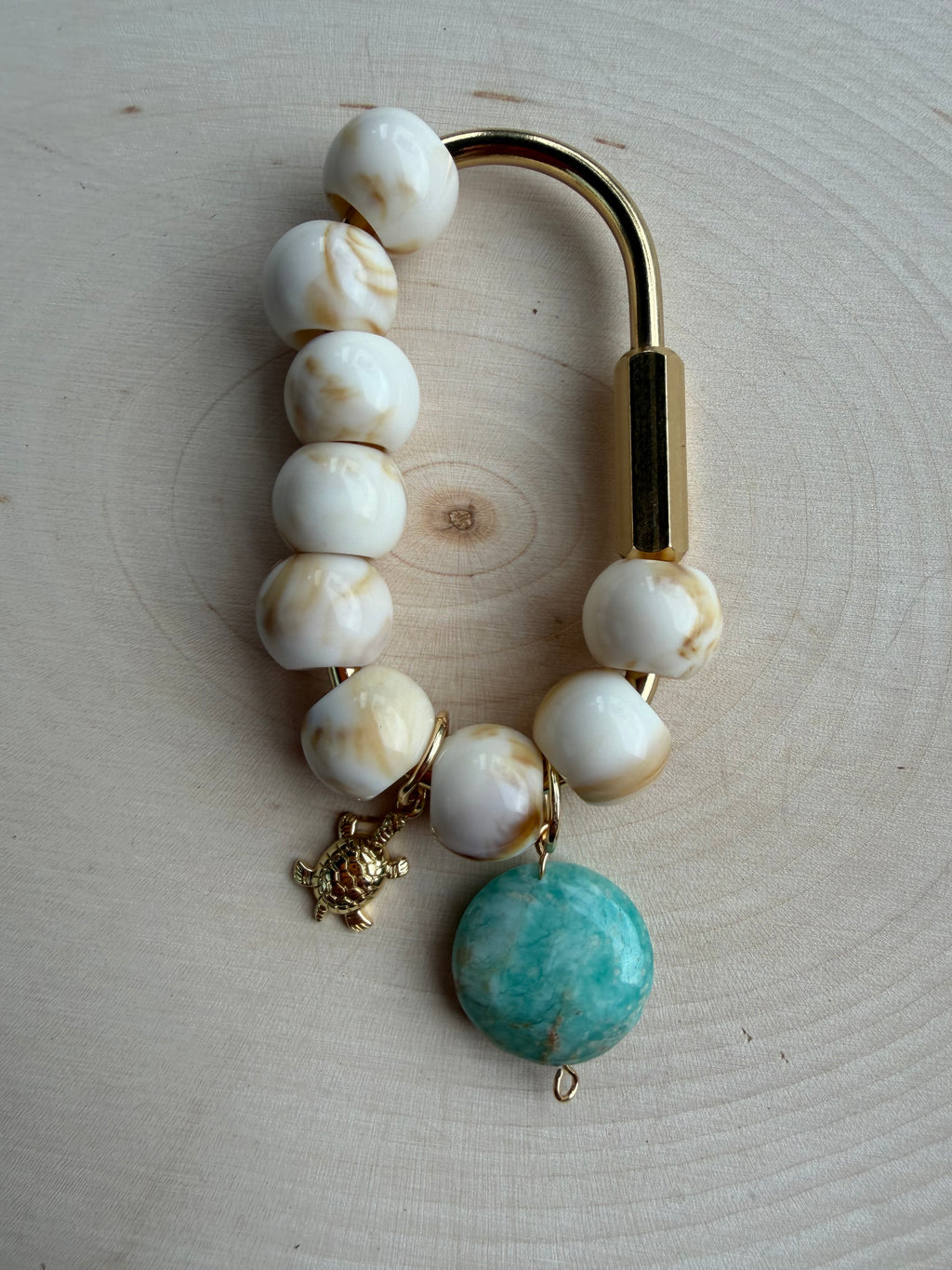 Sand and Sea Bag Charm