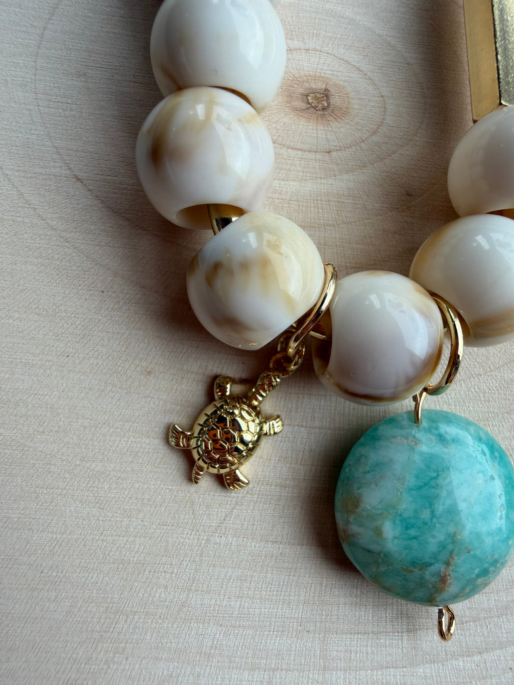 Sand and Sea Bag Charm