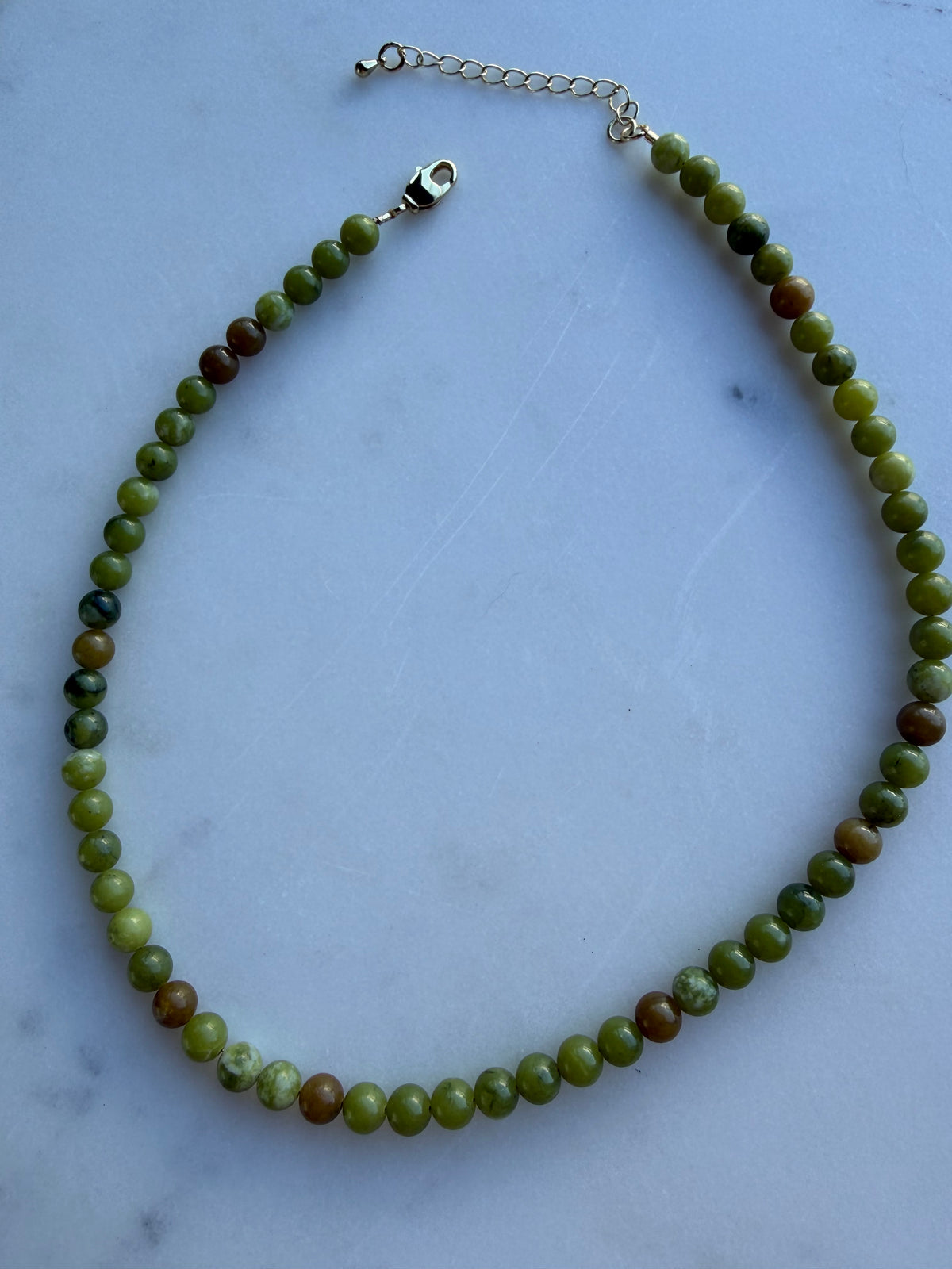 Nephrite Jade Necklace // One of a Kind