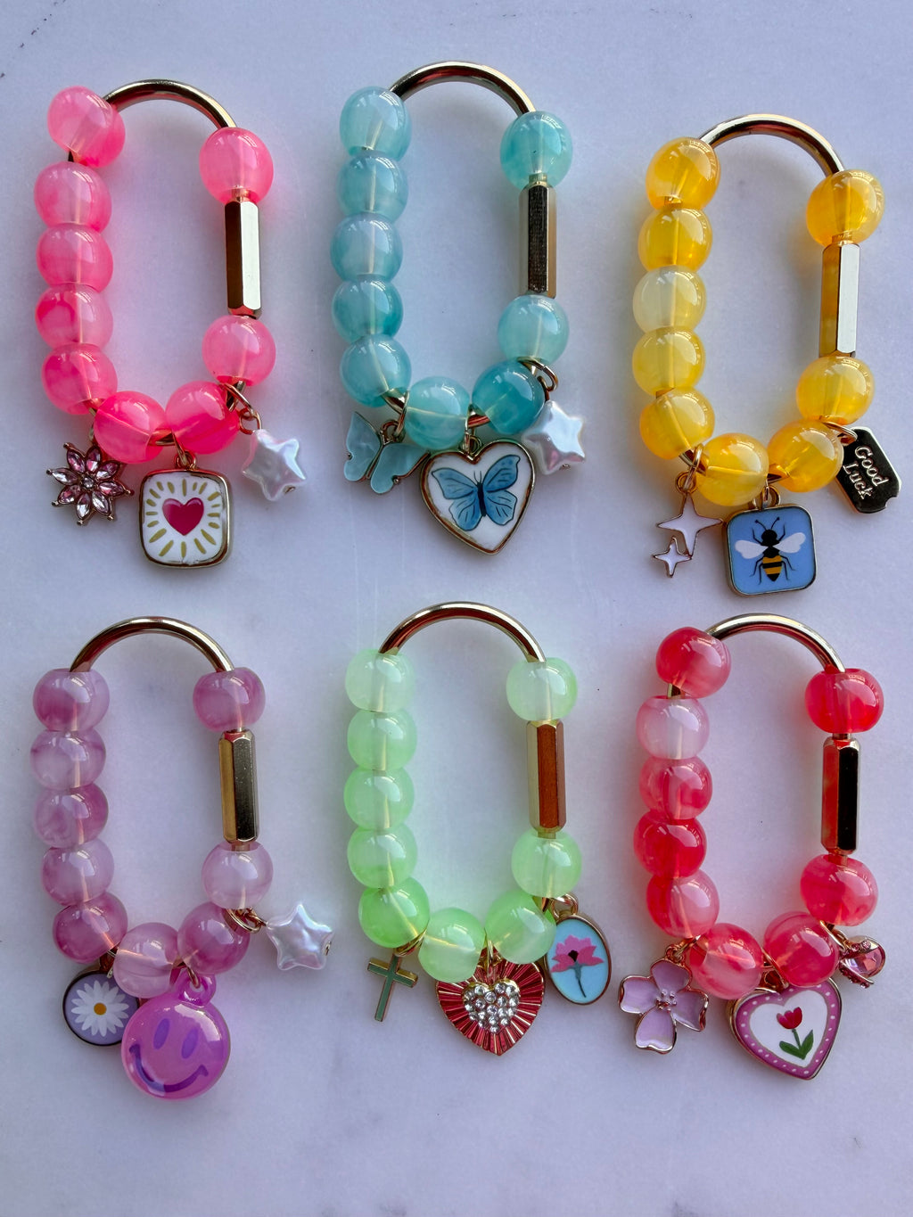 Bee Happy Bag Charm