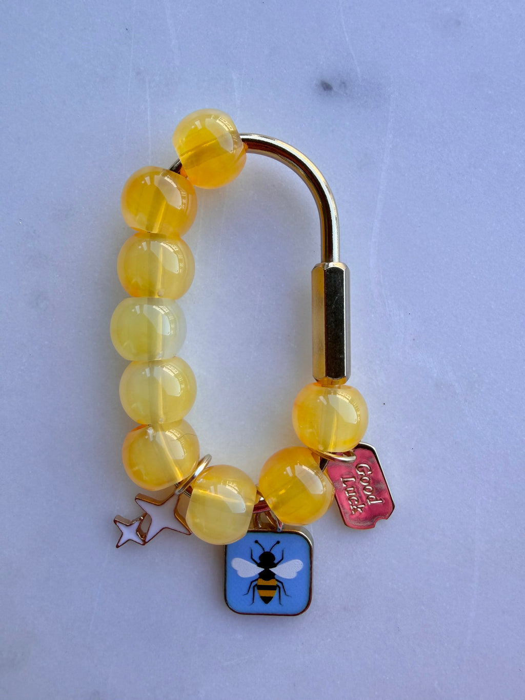 Bee Happy Bag Charm