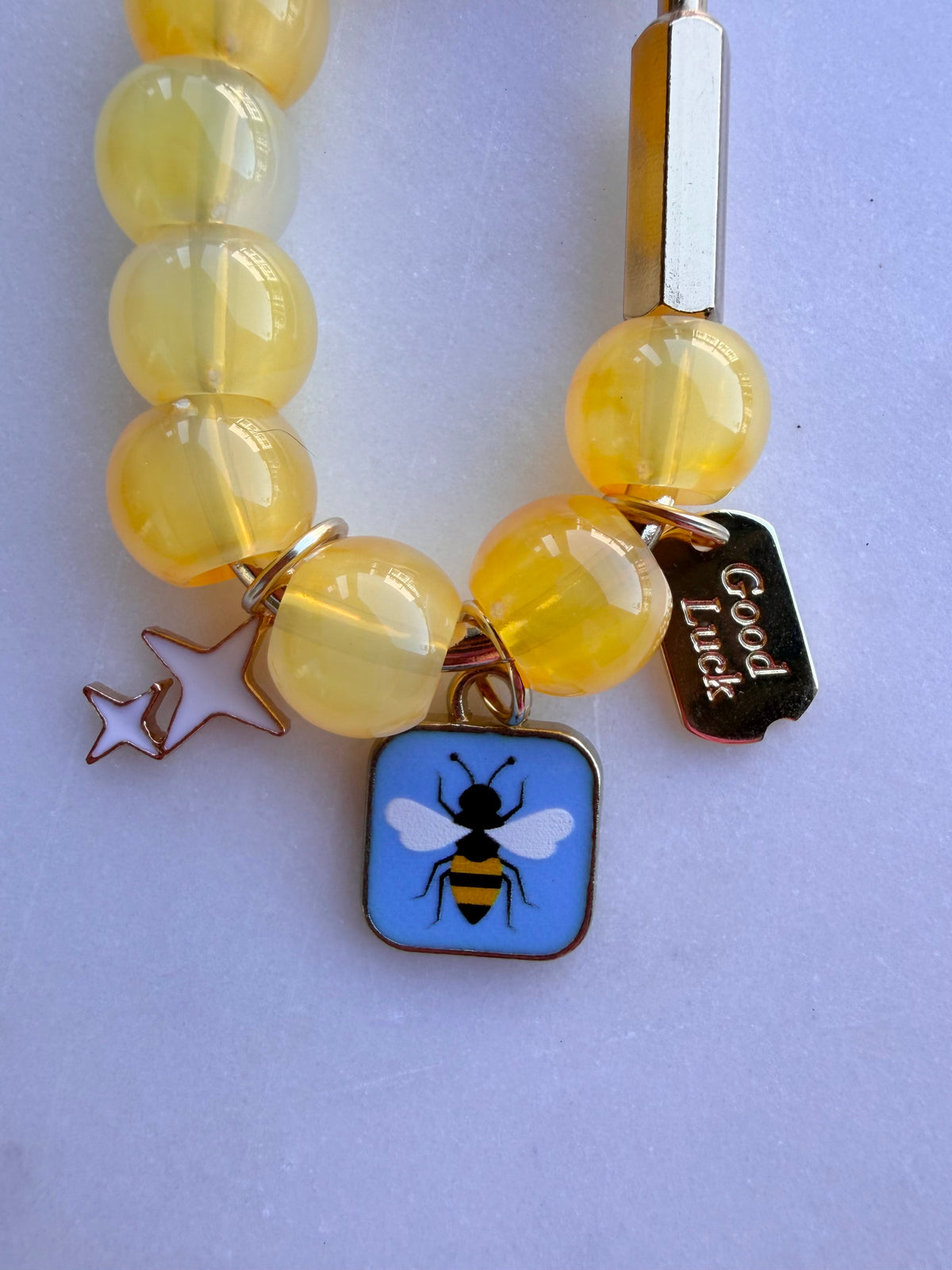 Bee Happy Bag Charm