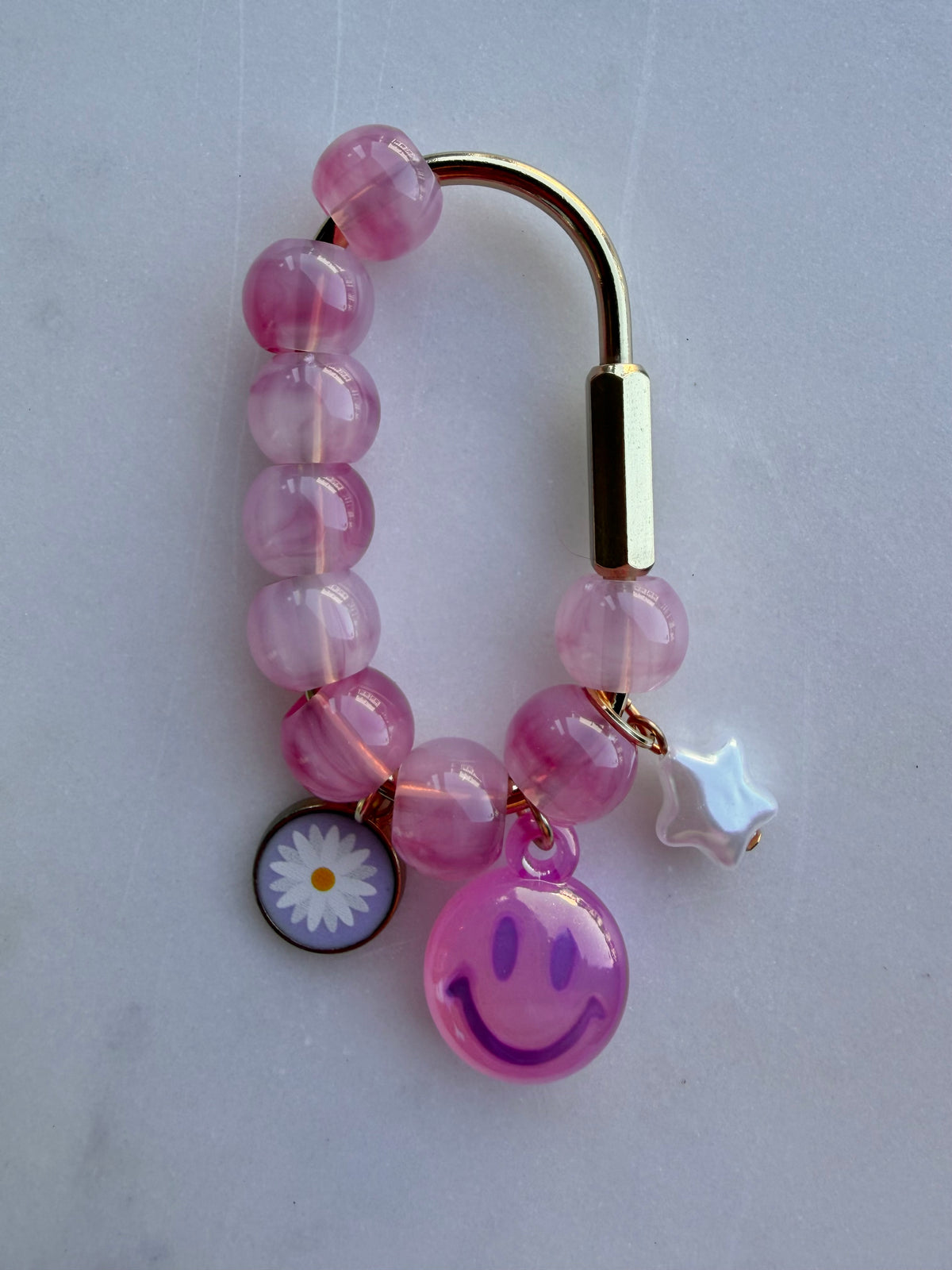 Flower Power Bag Charm