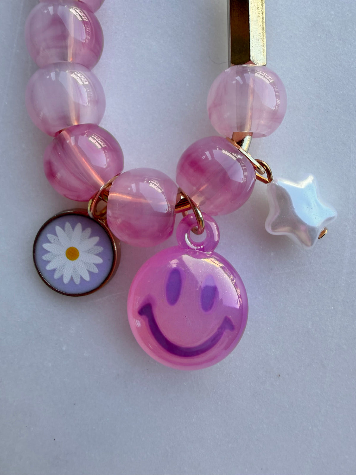 Flower Power Bag Charm