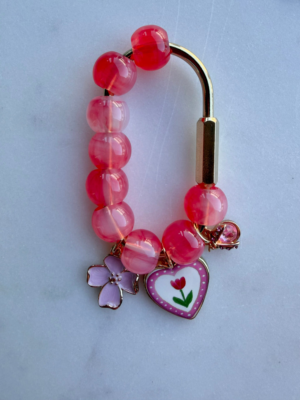 Cherry Blossom Bag Charm