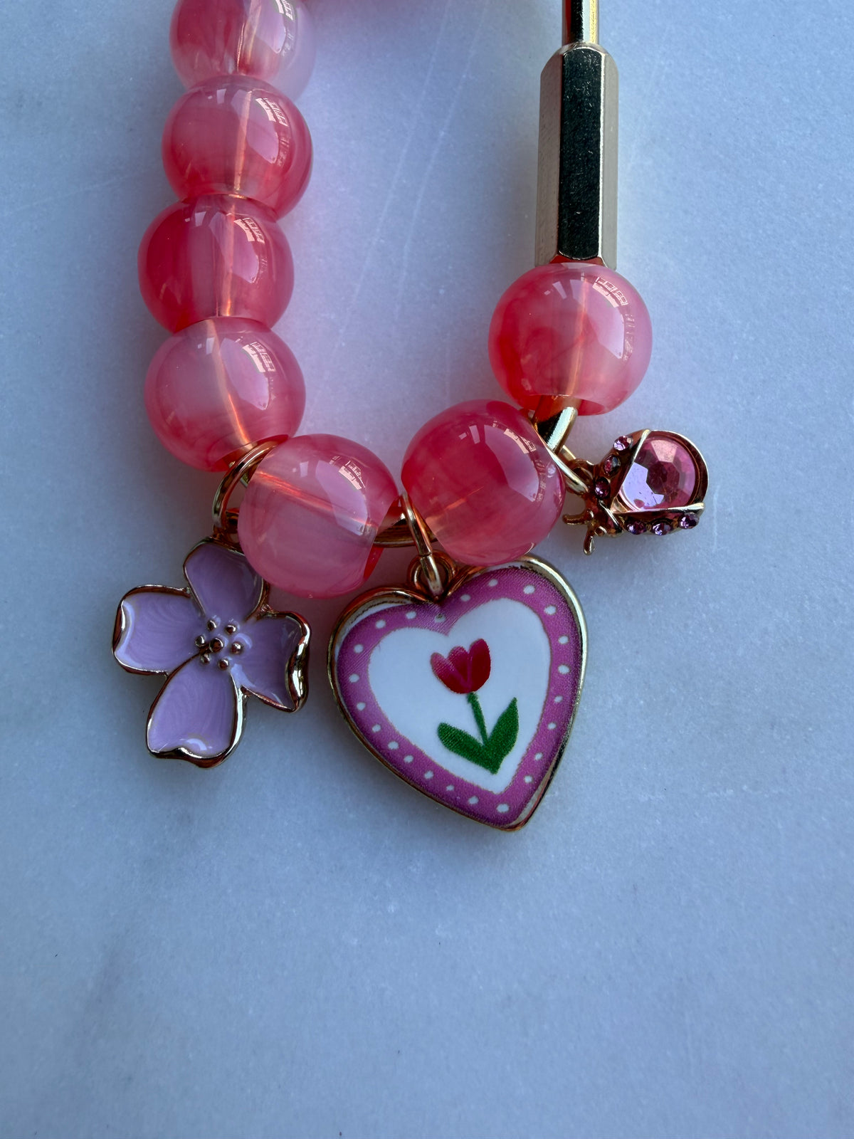 Cherry Blossom Bag Charm