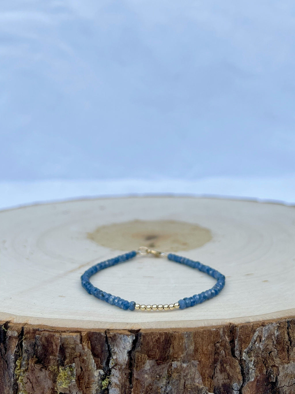 Sapphire Gemstone Birthstone Bracelet