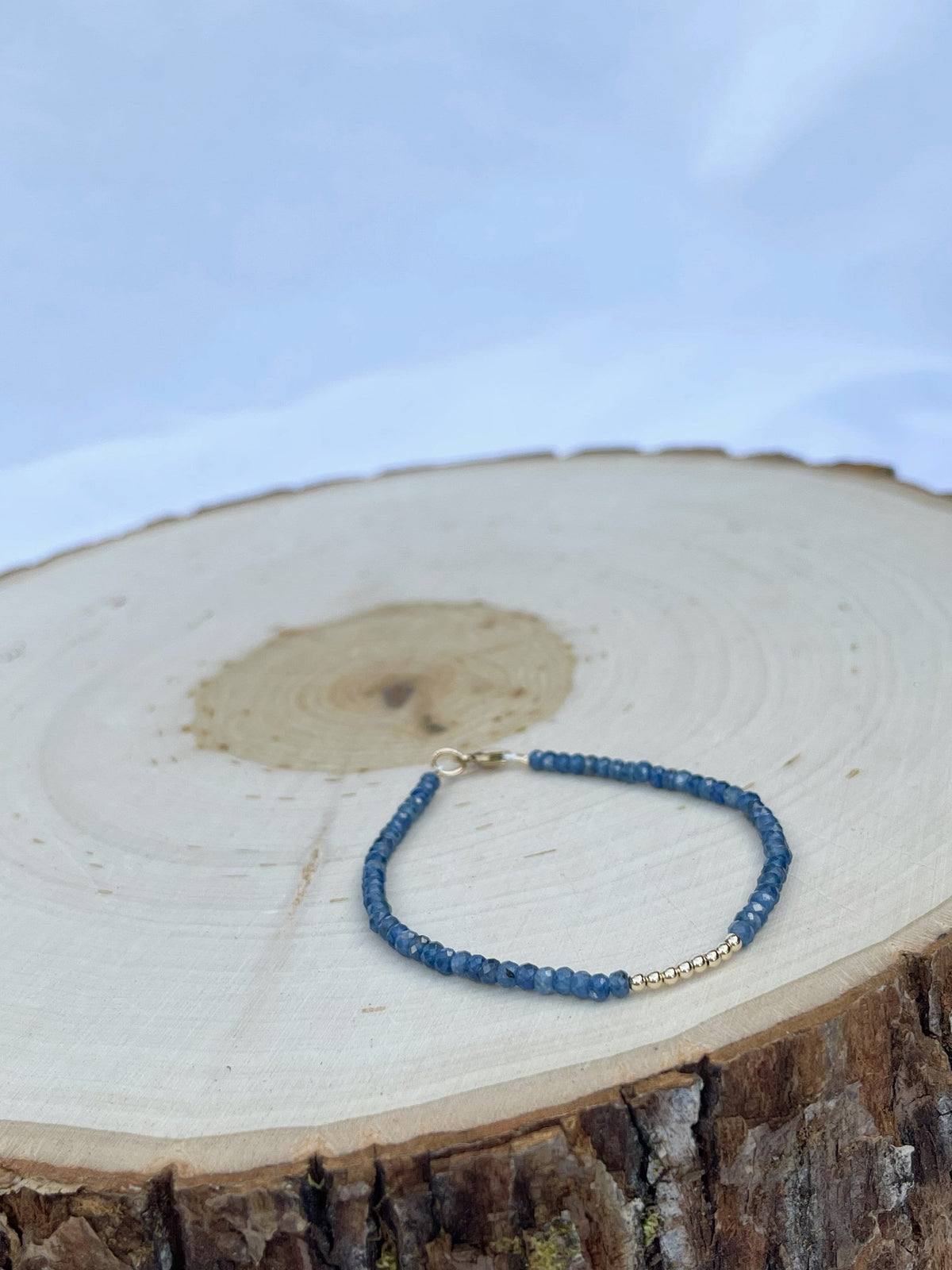 Sapphire Gemstone Birthstone Bracelet